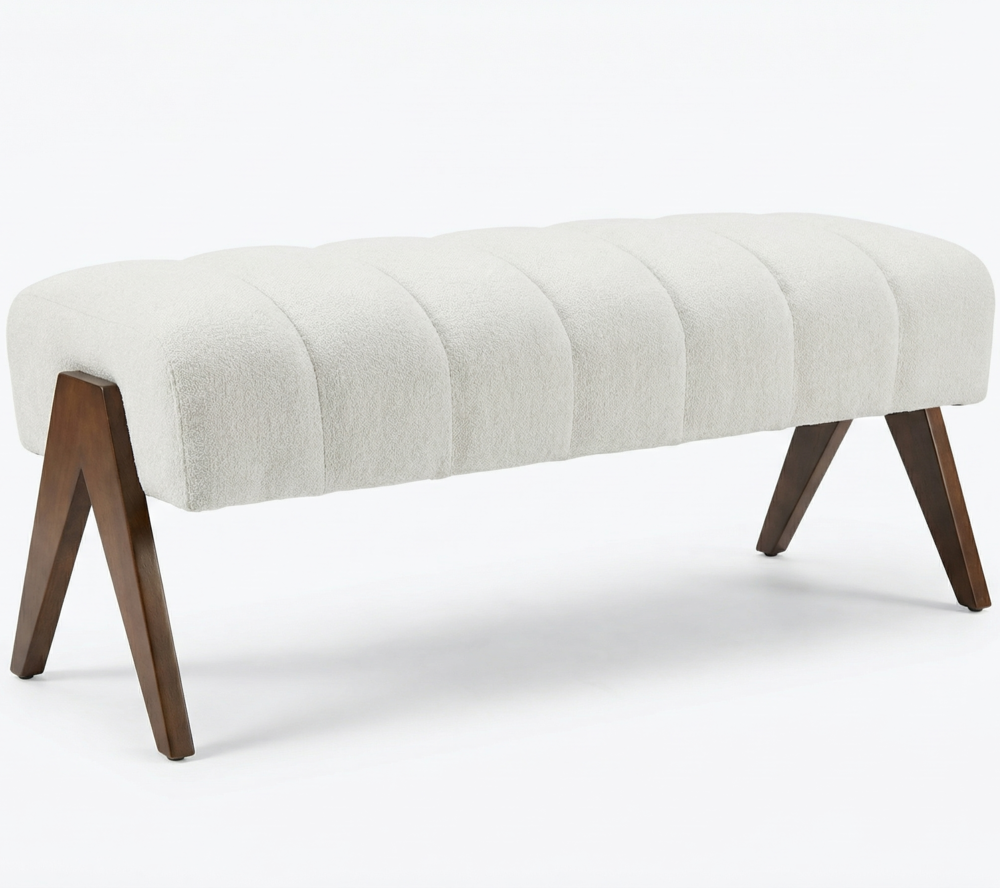Hester Bench: Ivory